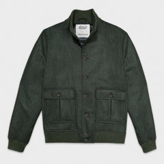 Valstar x Wools Boutique Uomo Loden Green Wool Valstarino Jacket