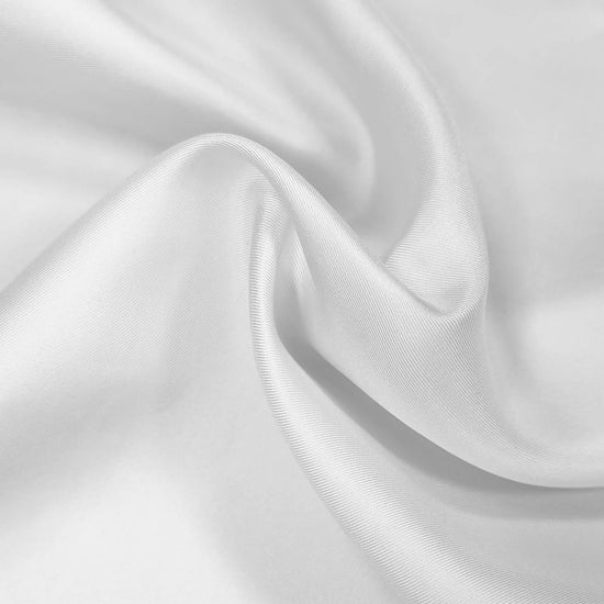 White Silk Pocket Square. Men's white pocket square made with soft silk and with rolled edge, ivory white color, size 42cm x 42cm, hand rolled edge, ideal for a refined men's outfit