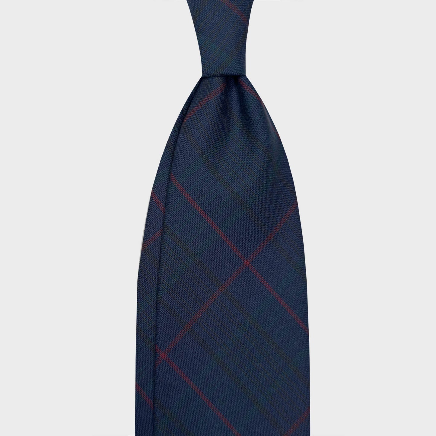 Shop Now The Exclusive Every Seasons Wool Tie Green Checked. Refined windowpane wool tie blue color, shop now the exclusive every seasons made in Italy, discover collection of classic ties at the men's tie shop in Geneva