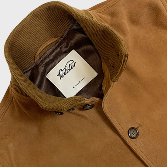Suede clearance military jacket