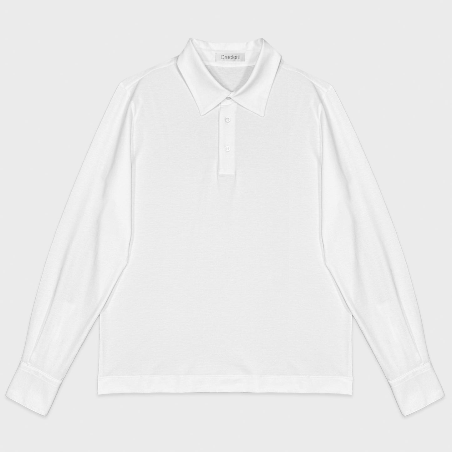 Cruciani Polo Ossigeno Cotton White-Wools Boutique Uomo