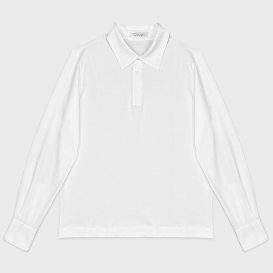 Cruciani Polo Ossigeno Cotton White-Wools Boutique Uomo