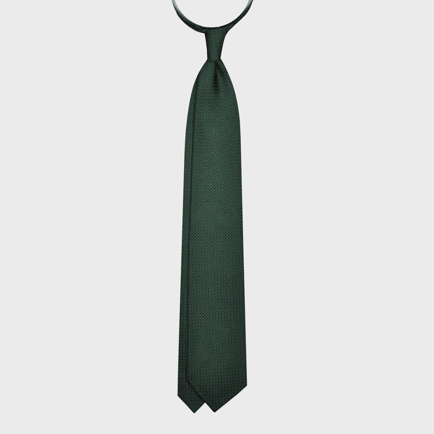 Load image into Gallery viewer, F.Marino Grenadine Silk Tie Chunky Gauze 3 Folds Grass Green-Wools Boutique Uomo
