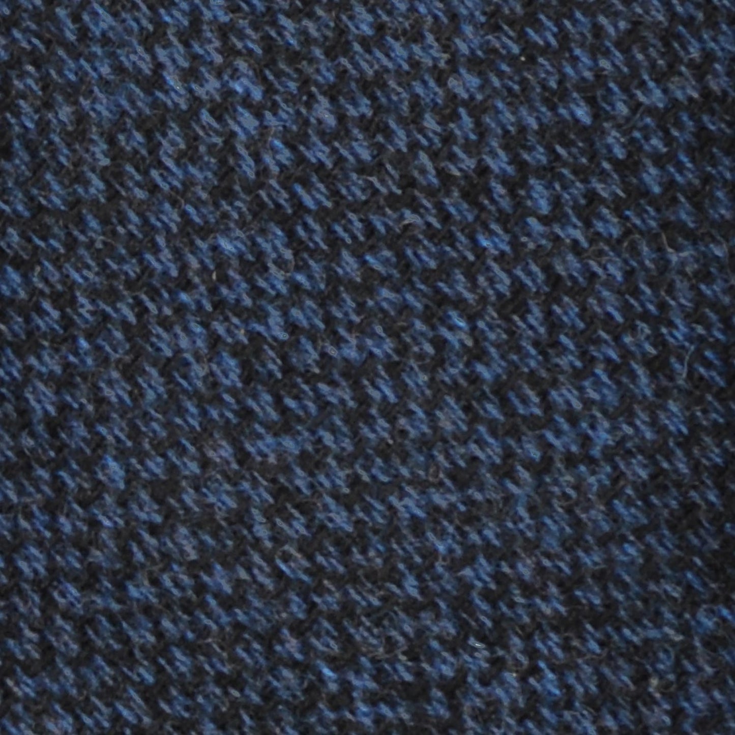 F.Marino Barleycorn Tweed Tie 3 Folds Denim Blue-Wools Boutique Uomo