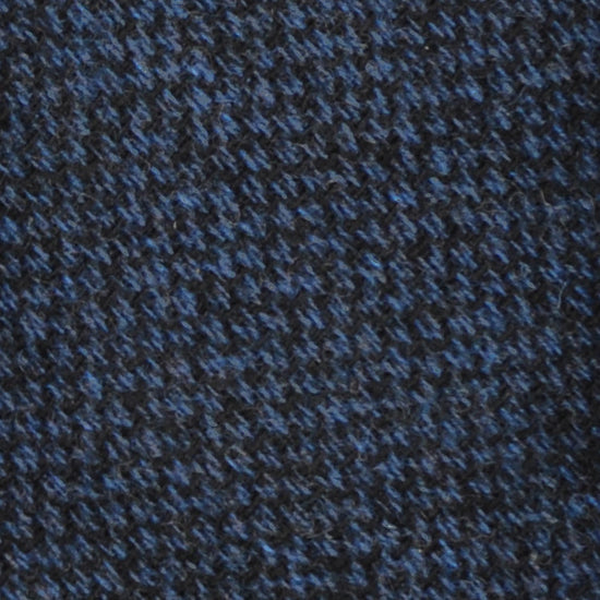 F.Marino Barleycorn Tweed Tie 3 Folds Denim Blue-Wools Boutique Uomo