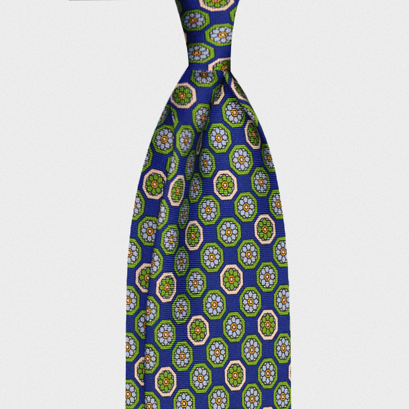 F.Marino Classic Handmade Silk Tie Octagon-Wools Boutique Uomo