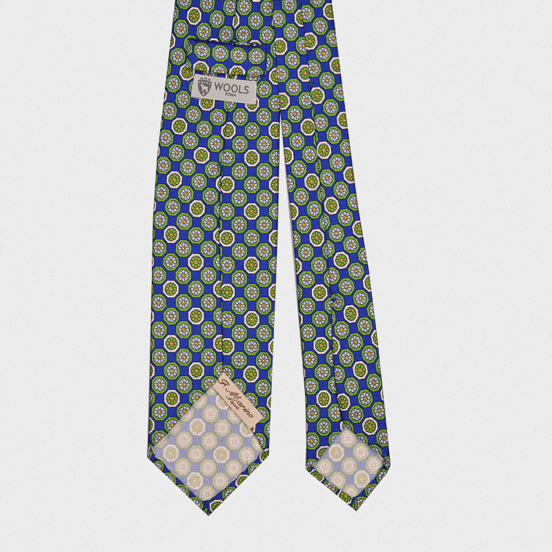 F.Marino Classic Handmade Silk Tie Octagon-Wools Boutique Uomo