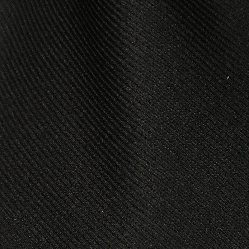 F.Marino Handmade Jacquard Silk Tie 3-Fold Black-Wools Boutique Uomo