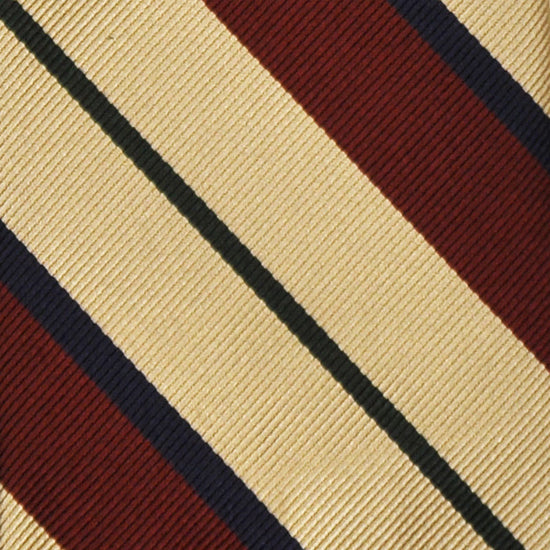 F.Marino Handmade Tie 3-Fold Regimental Jacquard Silk | Bordò-Wools Boutique Uomo
