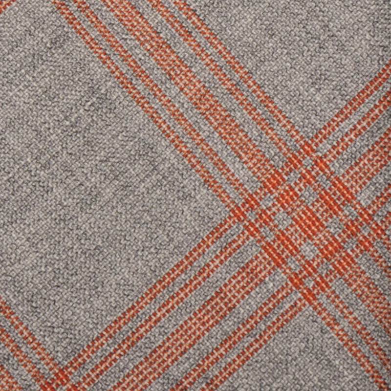 Load image into Gallery viewer, F.Marino Handmade Wool Tie Drapers Italy 3-Fold Windowpane Grey-Wools Boutique Uomo
