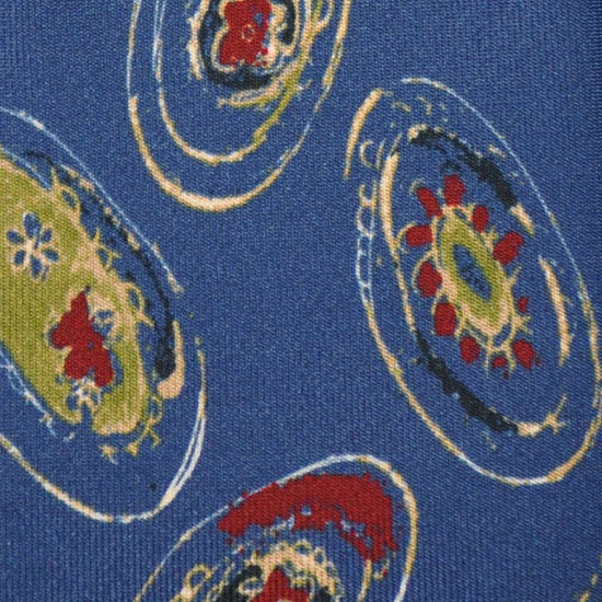 Load image into Gallery viewer, F.Marino Bohemian Silk Tie Handmade 3 Folds Sky-Wools Boutique Uomo
