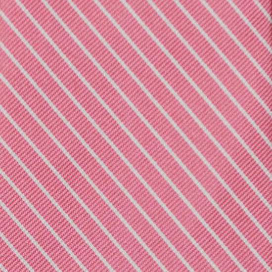 F.Marino Stripes Jacquard Silk Tie 3 Folds Pink-Wools Boutique Uomo