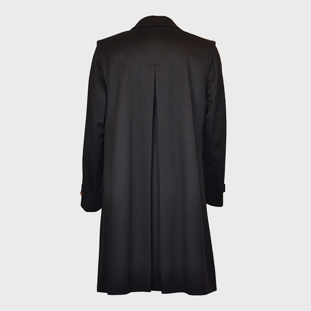 Schneiders Men's Loden Coat Hubertus Navy Blue-Wools Boutique Uomo