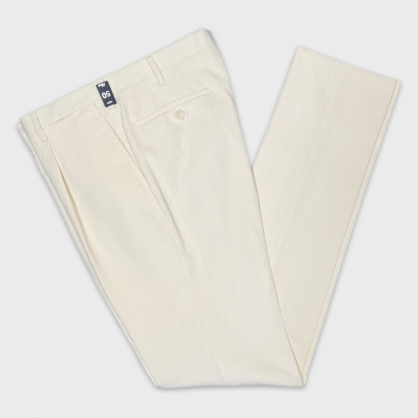 Rota Corduroy Trousers Ivory-Wools Boutique Uomo