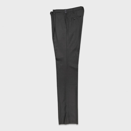 Rota Men's Trousers Wool 150's Anthracite Grey-Wools Boutique Uomo