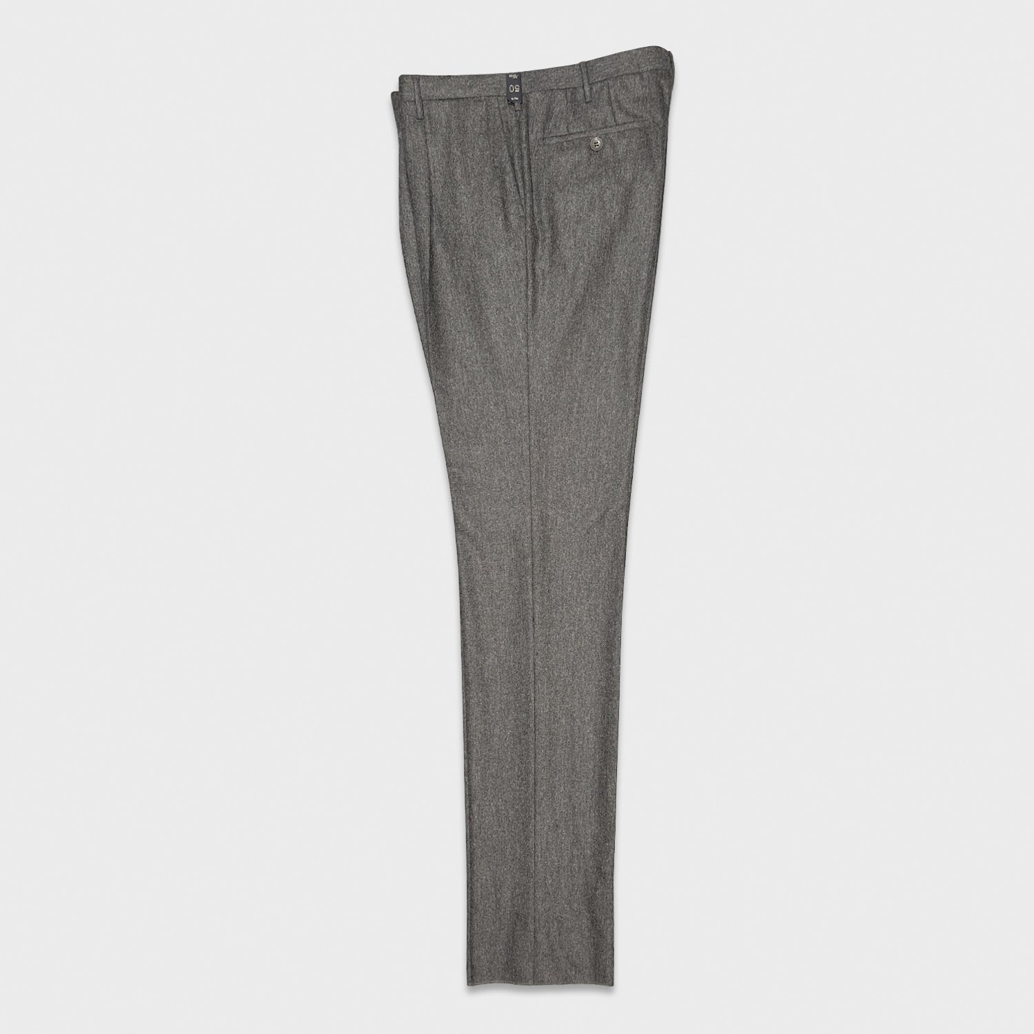 Rota Men's Flannel Wool Trousers Smoke Grey – Wools Boutique Uomo