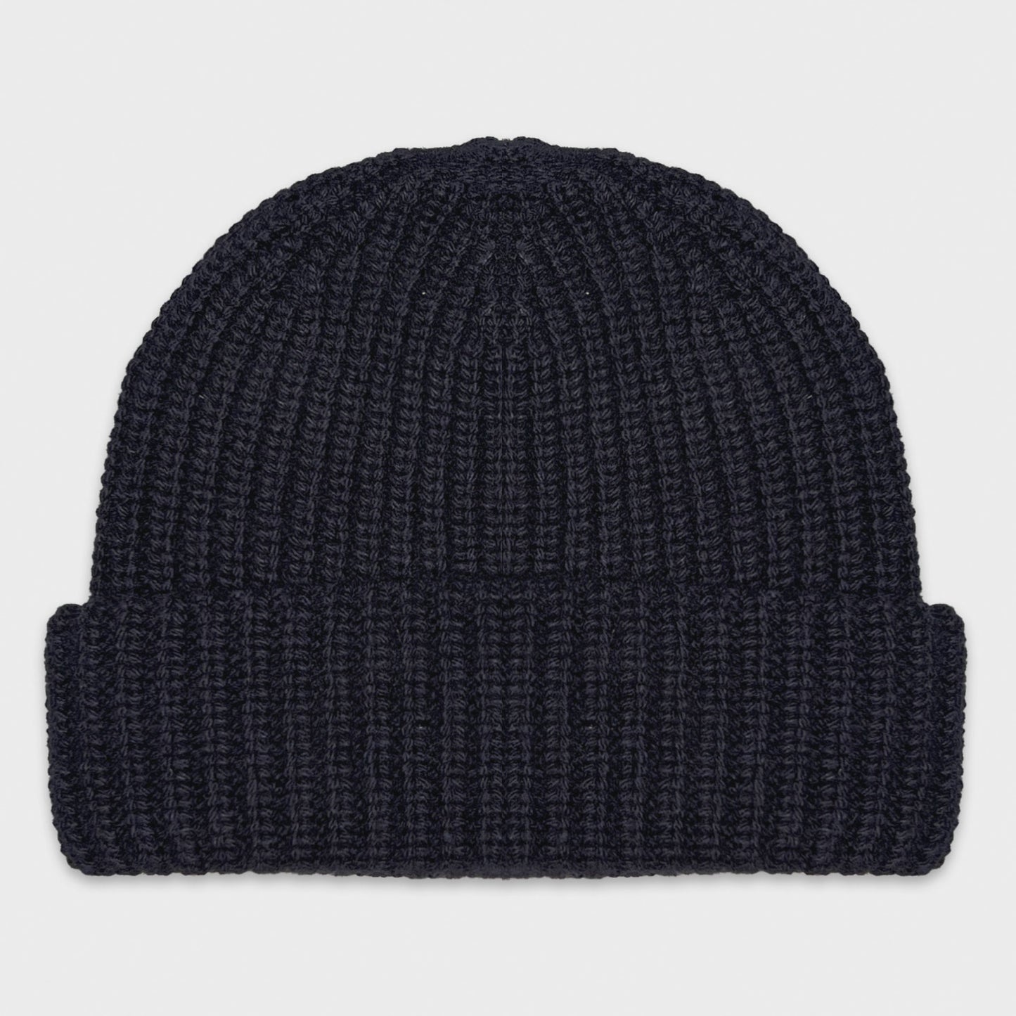 Valstar Cashmere Hat Ribbed Navy Blue-Wools Boutique Uomo