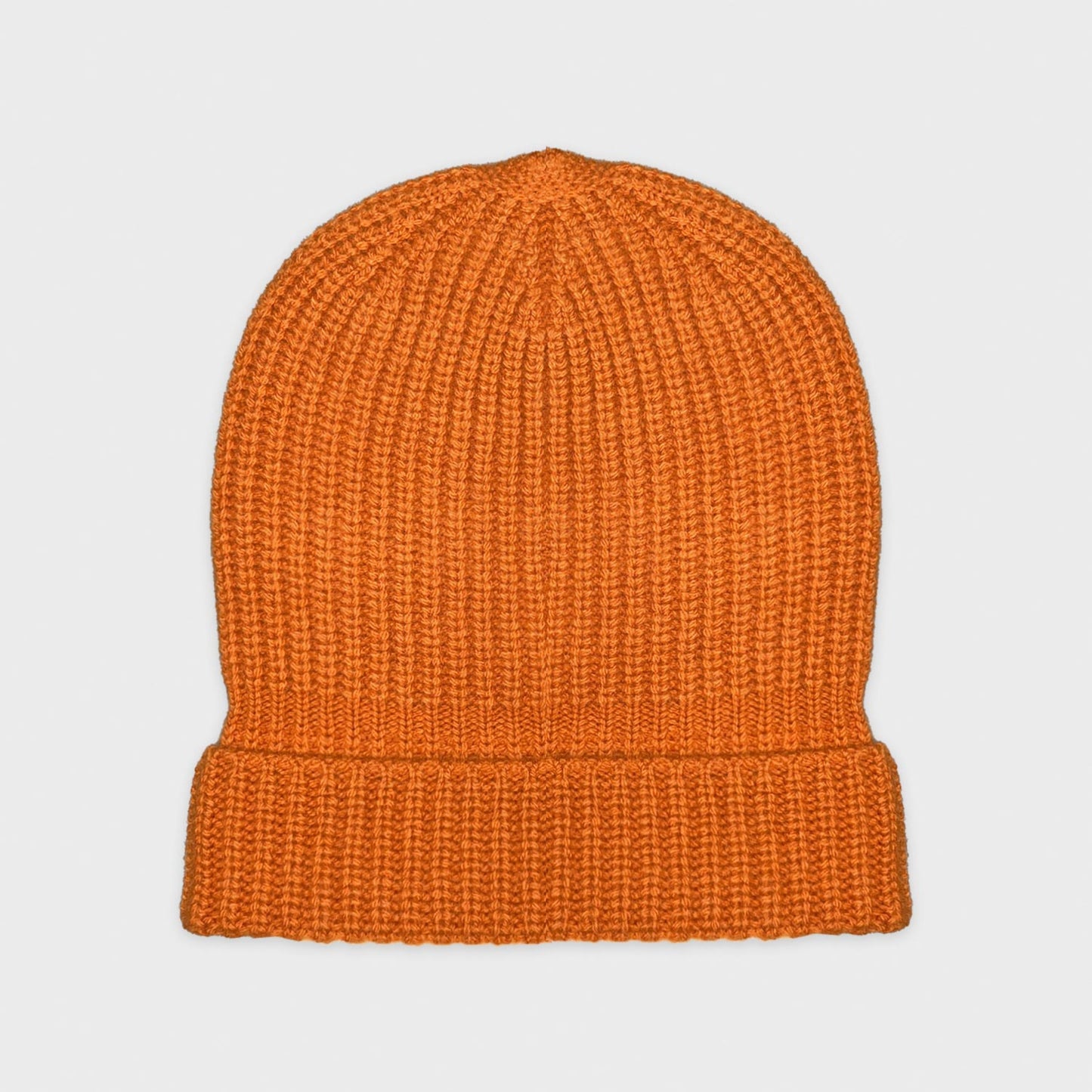 Valstar Cashmere Hat Ribbed Orange-Wools Boutique Uomo