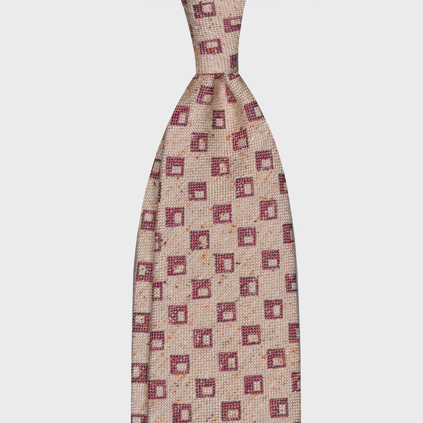 Load image into Gallery viewer, F.Marino Panama Silk Tie 3 Folds Burgundy Window-Wools Boutique Uomo
